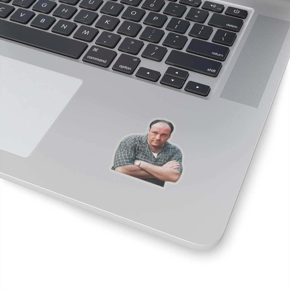 Tony Soprano Inspired Custom Sticker | Classic Side-Eye Mafia Boss Look (4 Sizes)