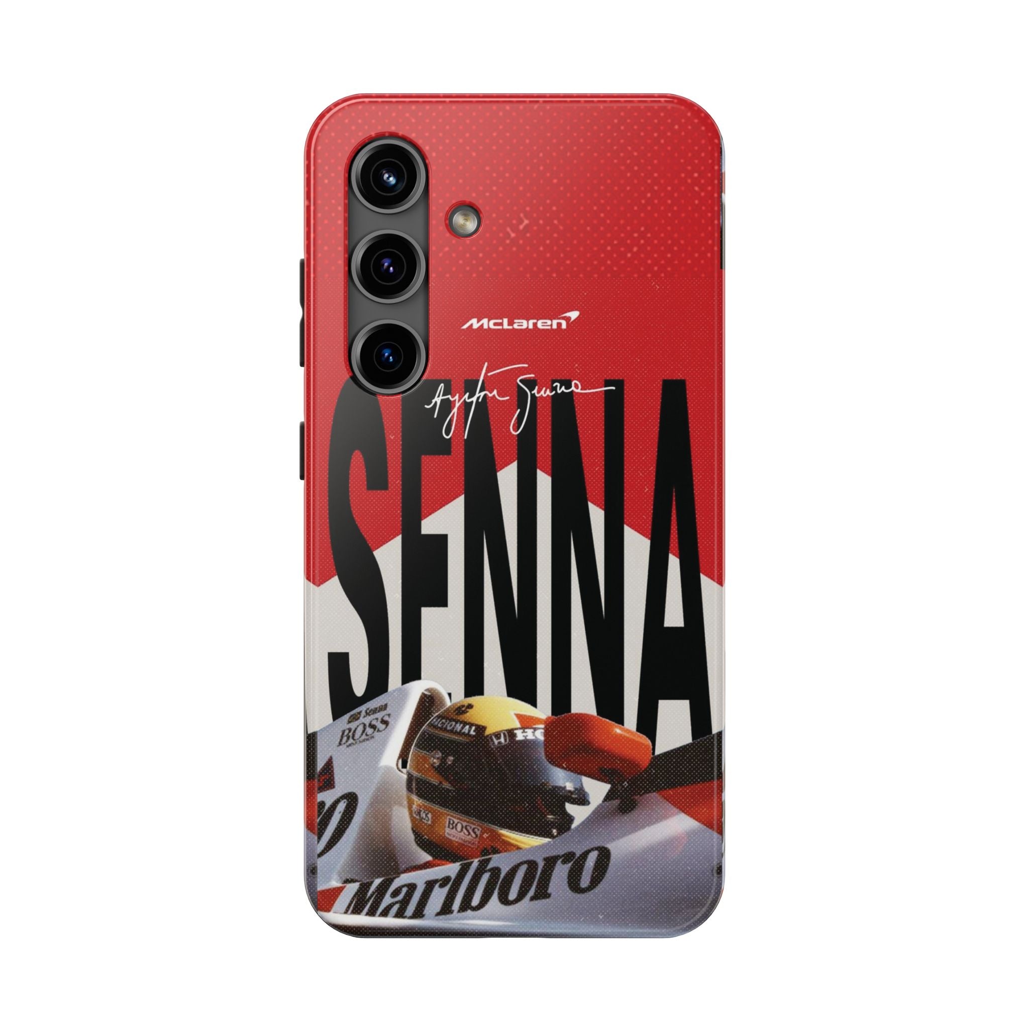 Ayrton Senna McLaren F1 Tough Phone Case | Formula 1 Racing Legend Phone Case