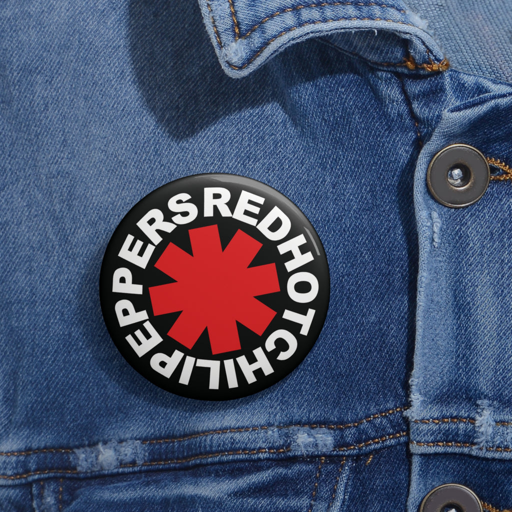 Red Hot Chili Peppers Rock Band Custom Pin Button (3 Sizes)