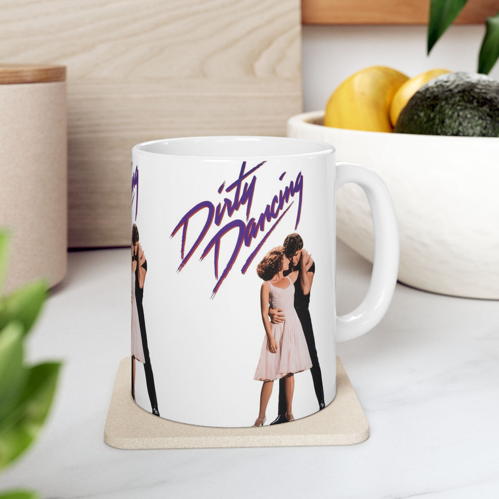 Dirty Dancing Movie Mug, 11oz Ceramic Coffee Mug. Gift for Classic Movie Fans.