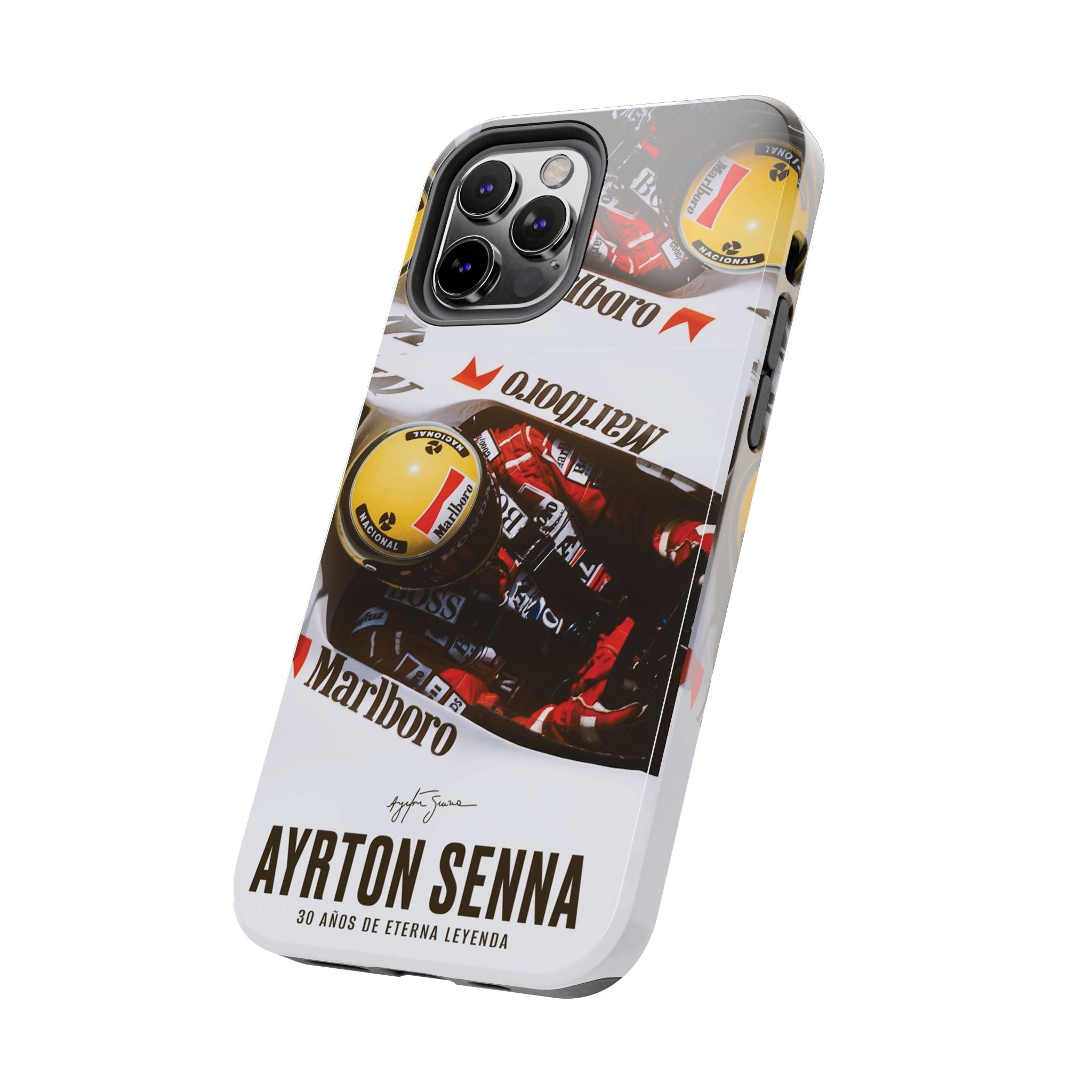 Ayrton Senna McLaren F1 Tough Phone Case | F1 Racing Legend Accessory