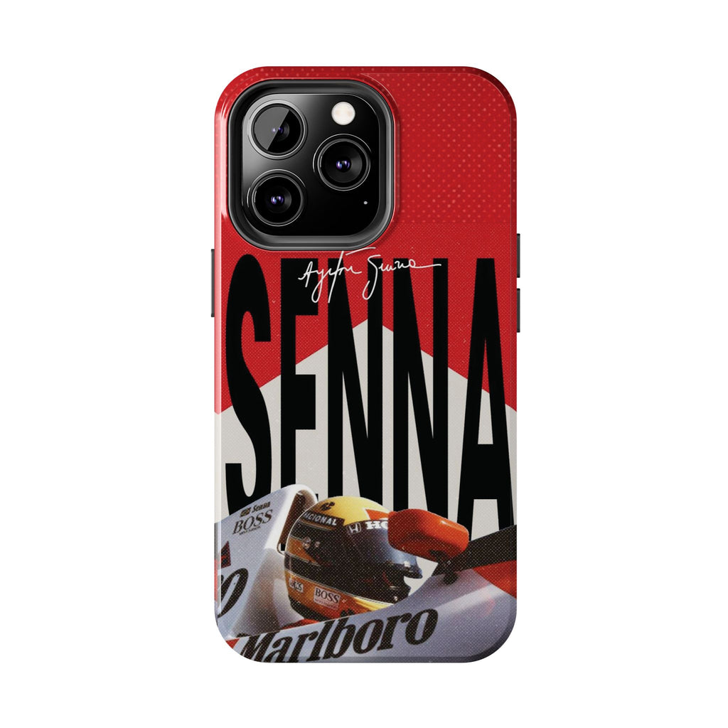 Ayrton Senna McLaren F1 Tough Phone Case | Formula 1 Racing Legend Phone Case