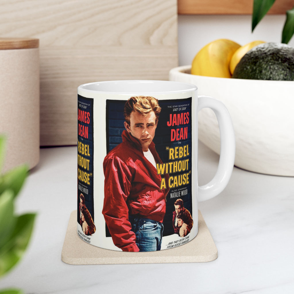James Dean Rebel Without a Cause 11oz Coffee Mug | Vintage Film Poster