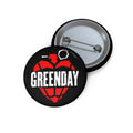 Green Day American Idiot Inspired Rock Band Pin Button (3 Sizes)