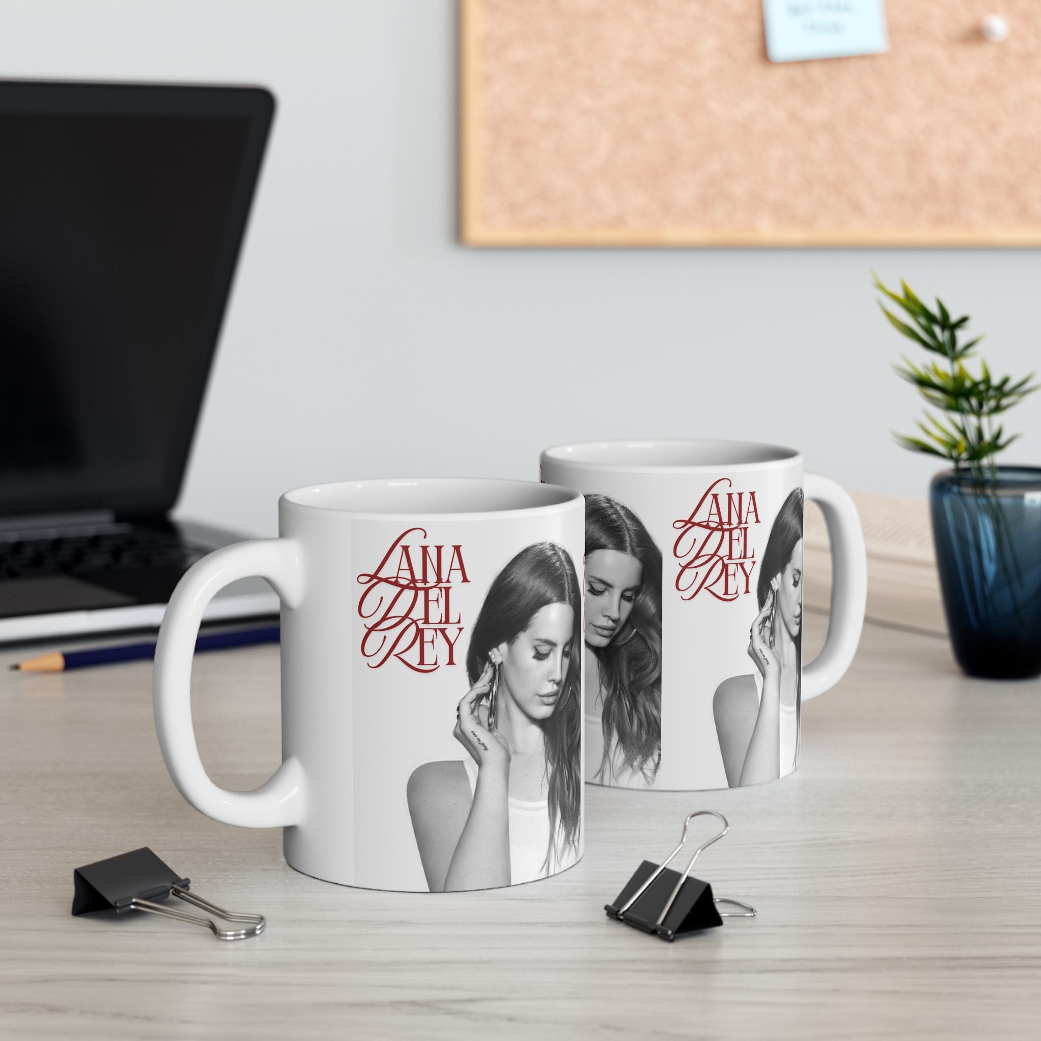 Lana Del Rey 11oz Ceramic Coffee Mug | Indie Pop Singer Coffee Cup Gift for Music Lovers