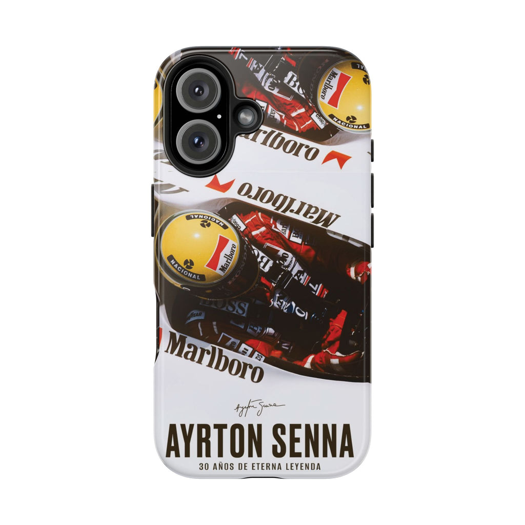 Ayrton Senna McLaren F1 Tough Phone Case | F1 Racing Legend Accessory