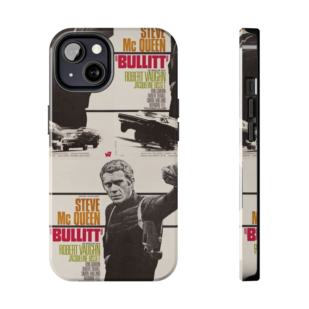 Steve McQueen Bullitt Movie Tough Phone Case | Classic Car Chase Film Phone Case