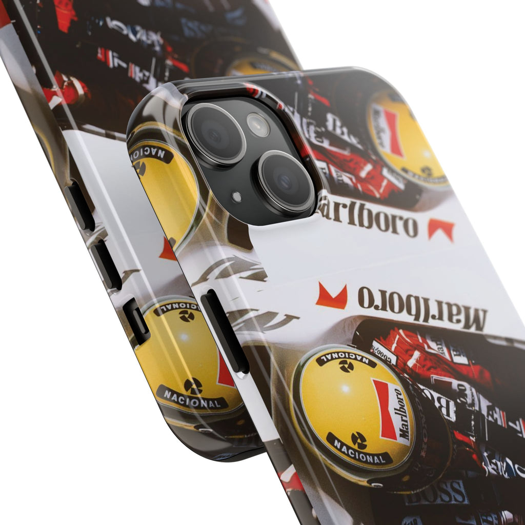Ayrton Senna McLaren F1 Tough Phone Case | F1 Racing Legend Accessory