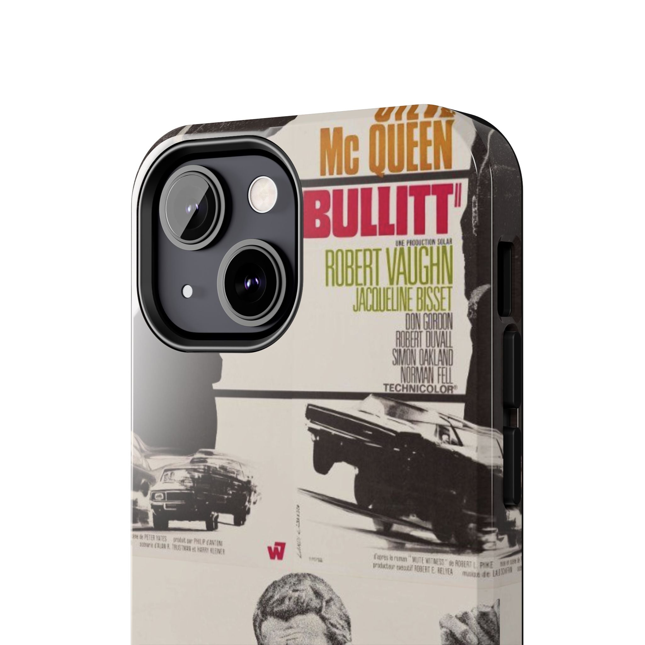Steve McQueen Bullitt Movie Tough Phone Case | Classic Car Chase Film Phone Case