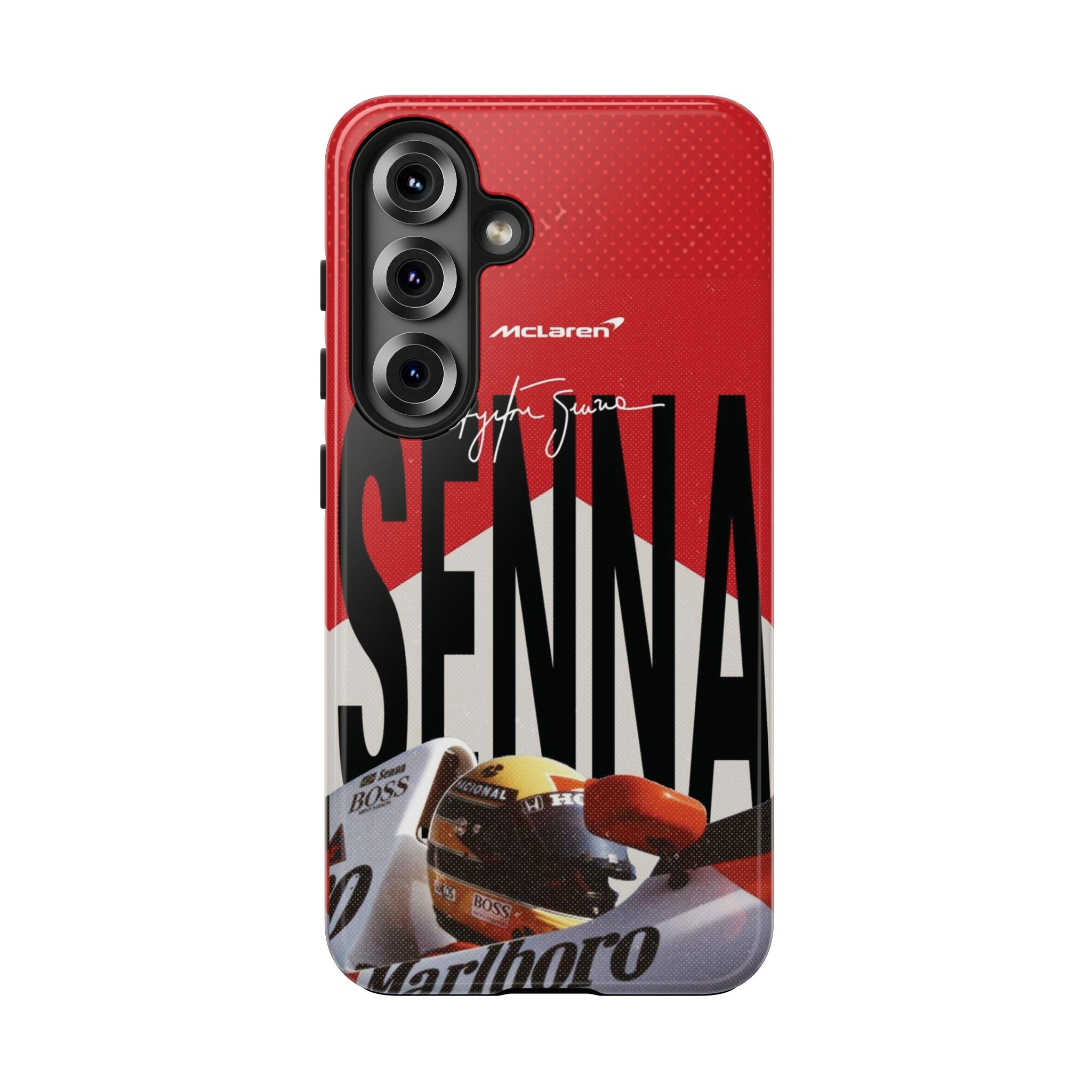 Ayrton Senna McLaren F1 Tough Phone Case | Formula 1 Racing Legend Phone Case