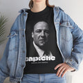 Unisex Tony Soprano Capiche Custom Design T-Shirt | One-of-a-Kind Mafia Style Graphic Tee