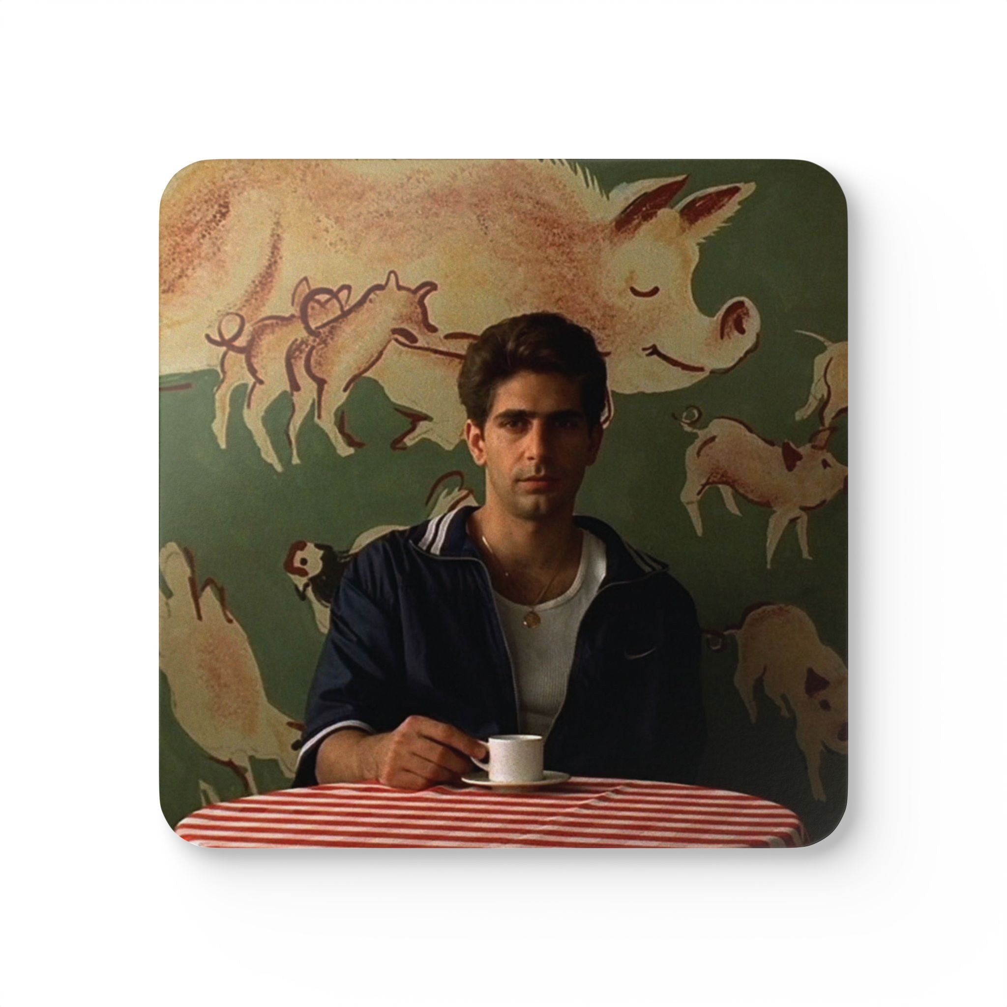 The Sopranos Christopher Moltisanti Corkback Coaster Set (4 Pieces)