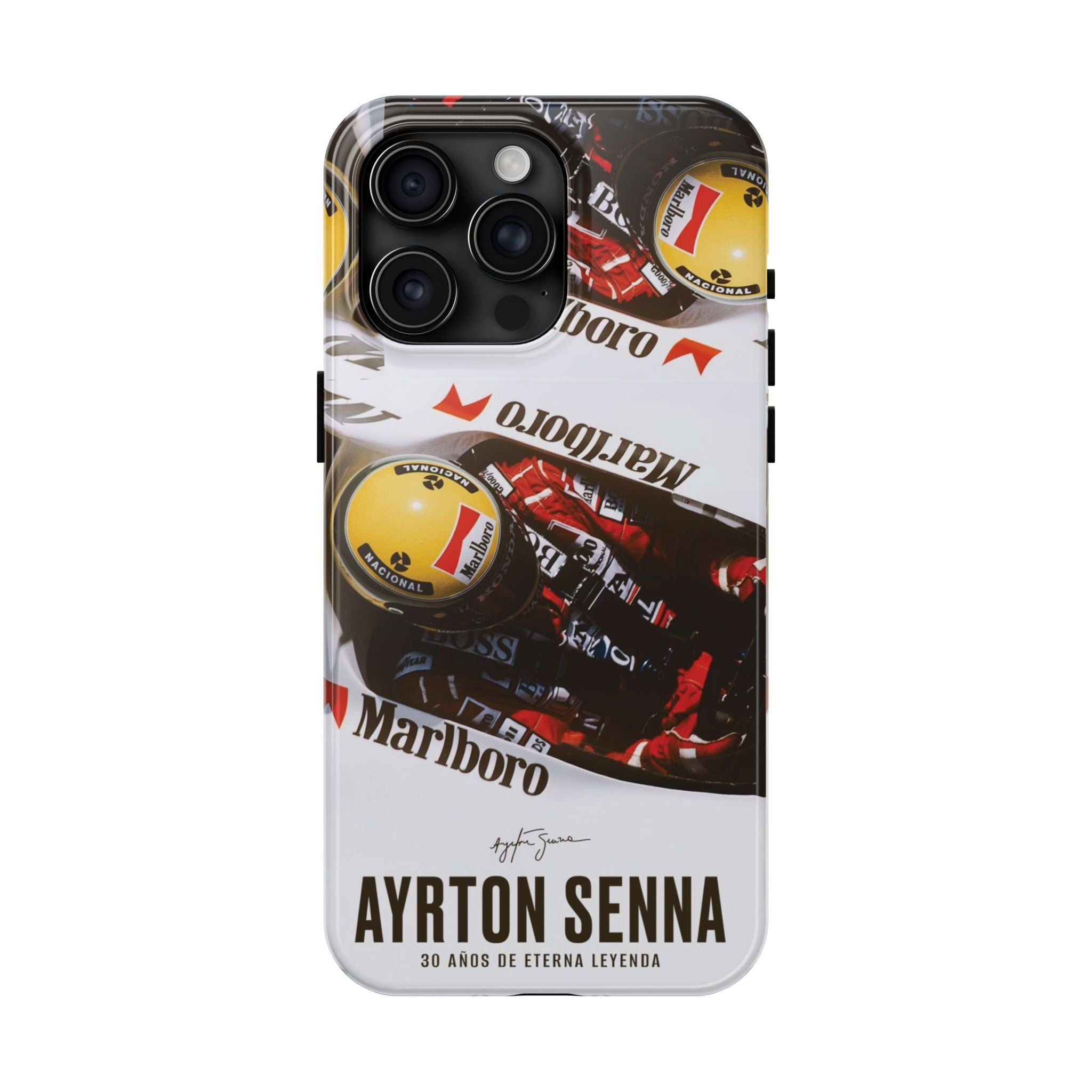 Ayrton Senna McLaren F1 Tough Phone Case | F1 Racing Legend Accessory