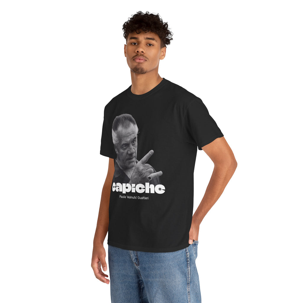 Unisex Paulie Walnuts Gualtieri Capiche Custom Design T-Shirt | One-of-a-Kind Mafia Style Graphic Tee