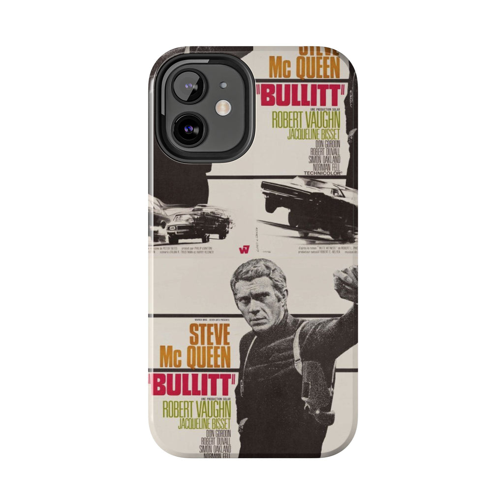 Steve McQueen Bullitt Movie Tough Phone Case | Classic Car Chase Film Phone Case