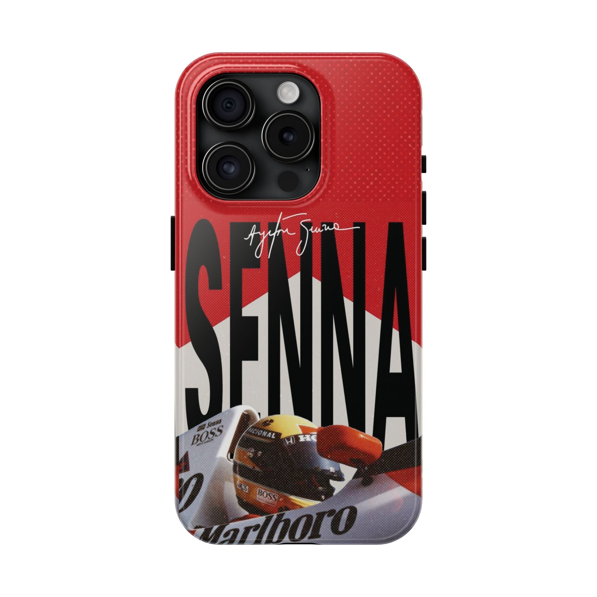 Ayrton Senna McLaren F1 Tough Phone Case | Formula 1 Racing Legend Phone Case