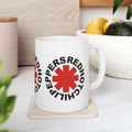 Red Hot Chili Peppers Mug 11oz Ceramic Coffee Mug | Ideal for Rock Music and RHCP Fans