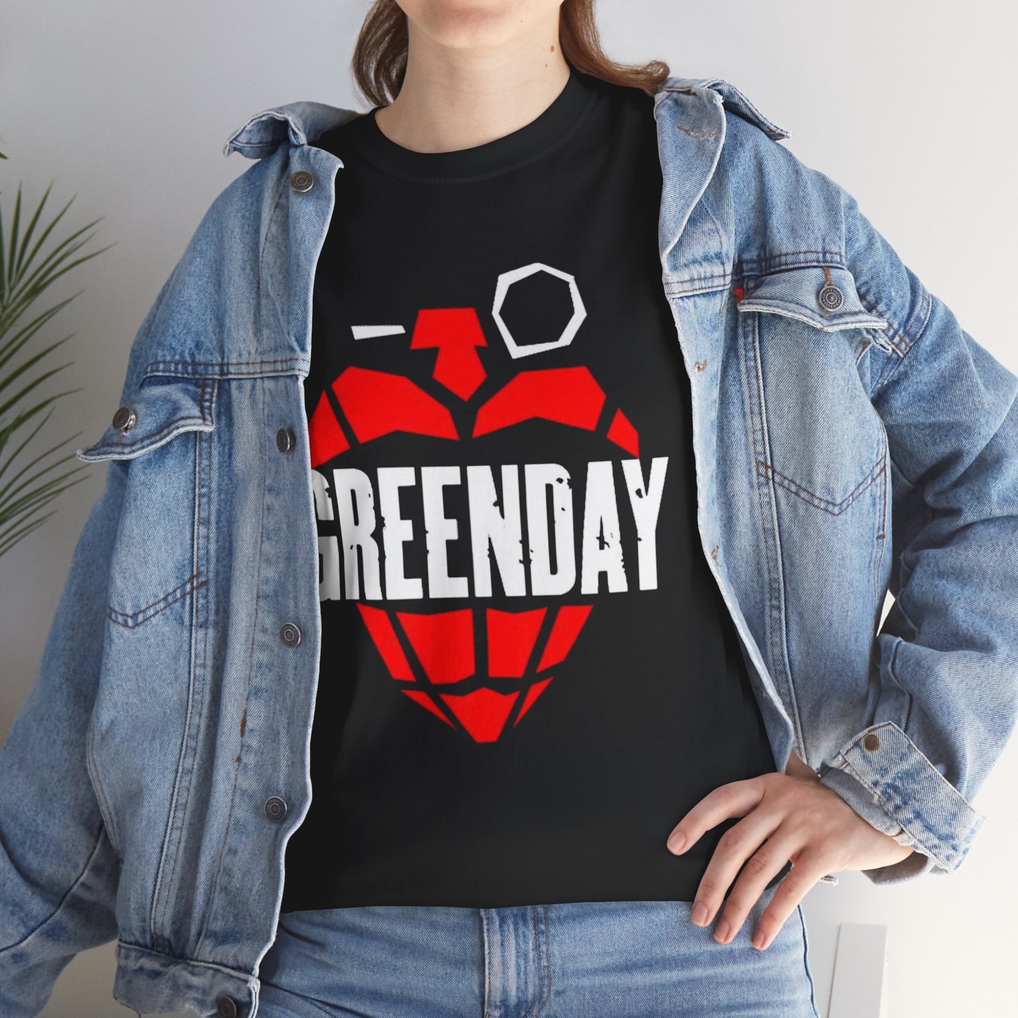Unisex Green Day American Idiot Punk Rock Band Vintage T-Shirt