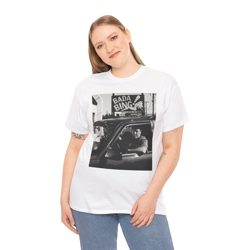 Tony Soprano Bada Bing Inspired Unisex T-Shirt | Classic Mafia TV Tee (2 colors )