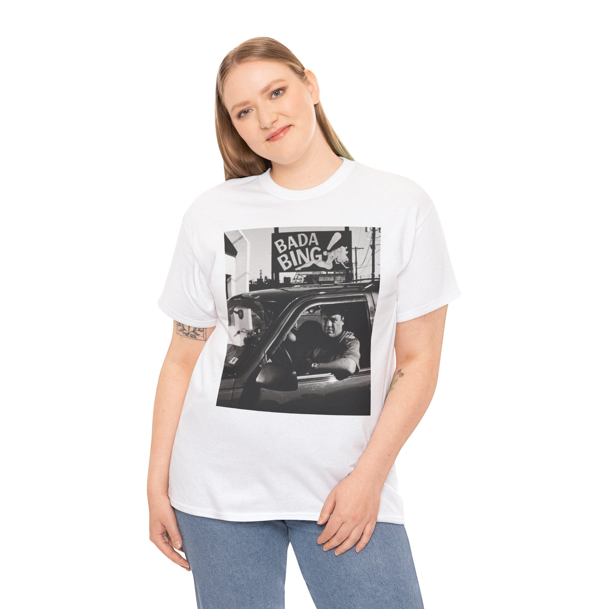 Tony Soprano Bada Bing Inspired Unisex T-Shirt | Classic Mafia TV Tee (2 colors )