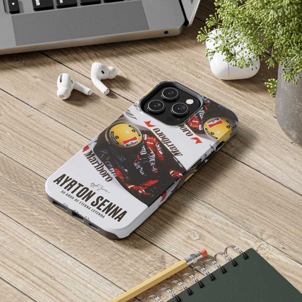 Ayrton Senna McLaren F1 Tough Phone Case | F1 Racing Legend Accessory