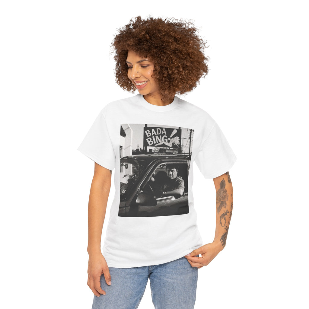 Tony Soprano Bada Bing Inspired Unisex T-Shirt | Classic Mafia TV Tee (2 colors )