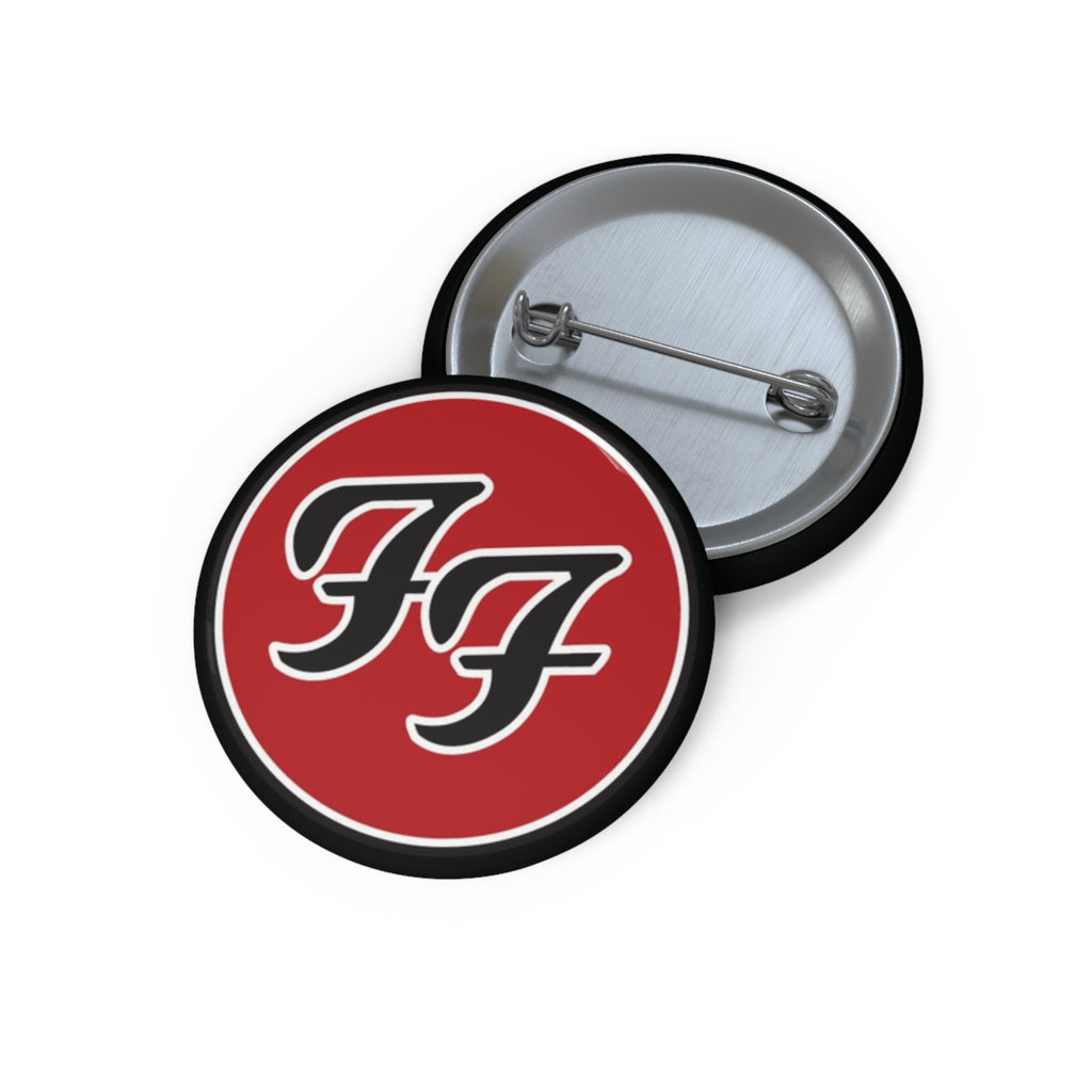 Foo Fighters American Rock Band Custom Pin Back Button (3 Sizes)