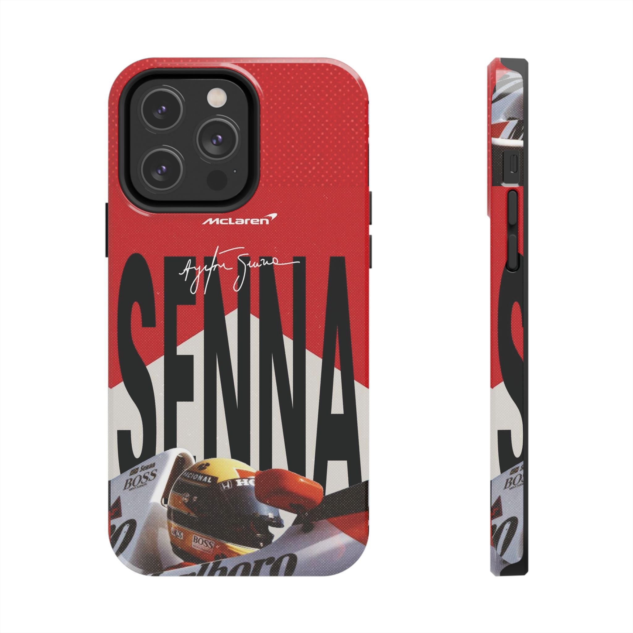 Ayrton Senna McLaren F1 Tough Phone Case | Formula 1 Racing Legend Phone Case
