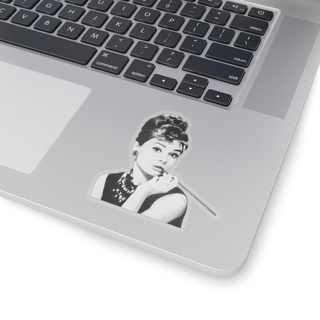 Audrey Hepburn Classic Hollywood Custom Stickers (4 Sizes)