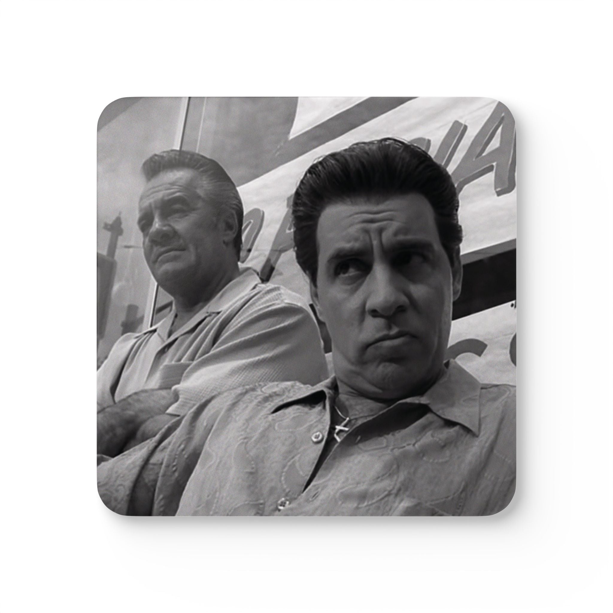 The Sopranos Paulie Gualtieri & Silvio Dante Corkback Coaster Set (4 Pieces)