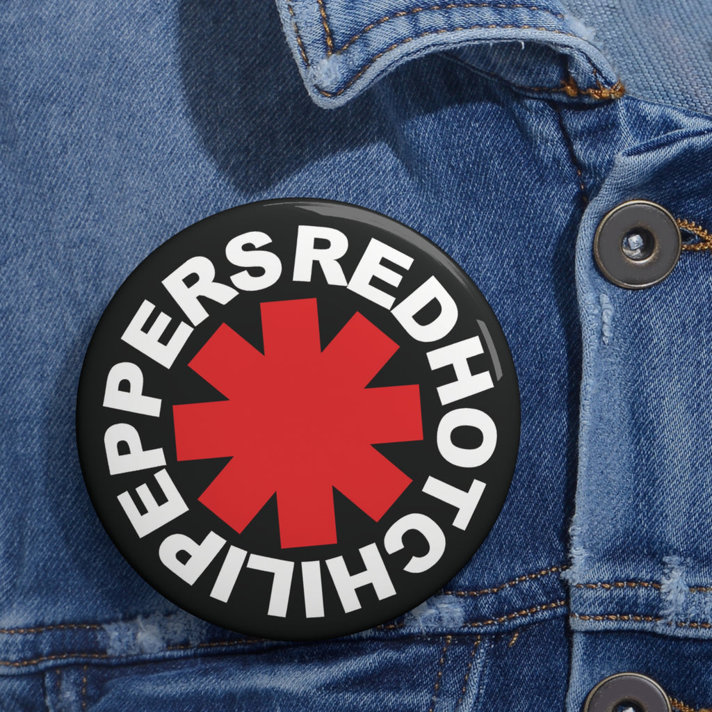 Red Hot Chili Peppers Rock Band Custom Pin Button (3 Sizes)