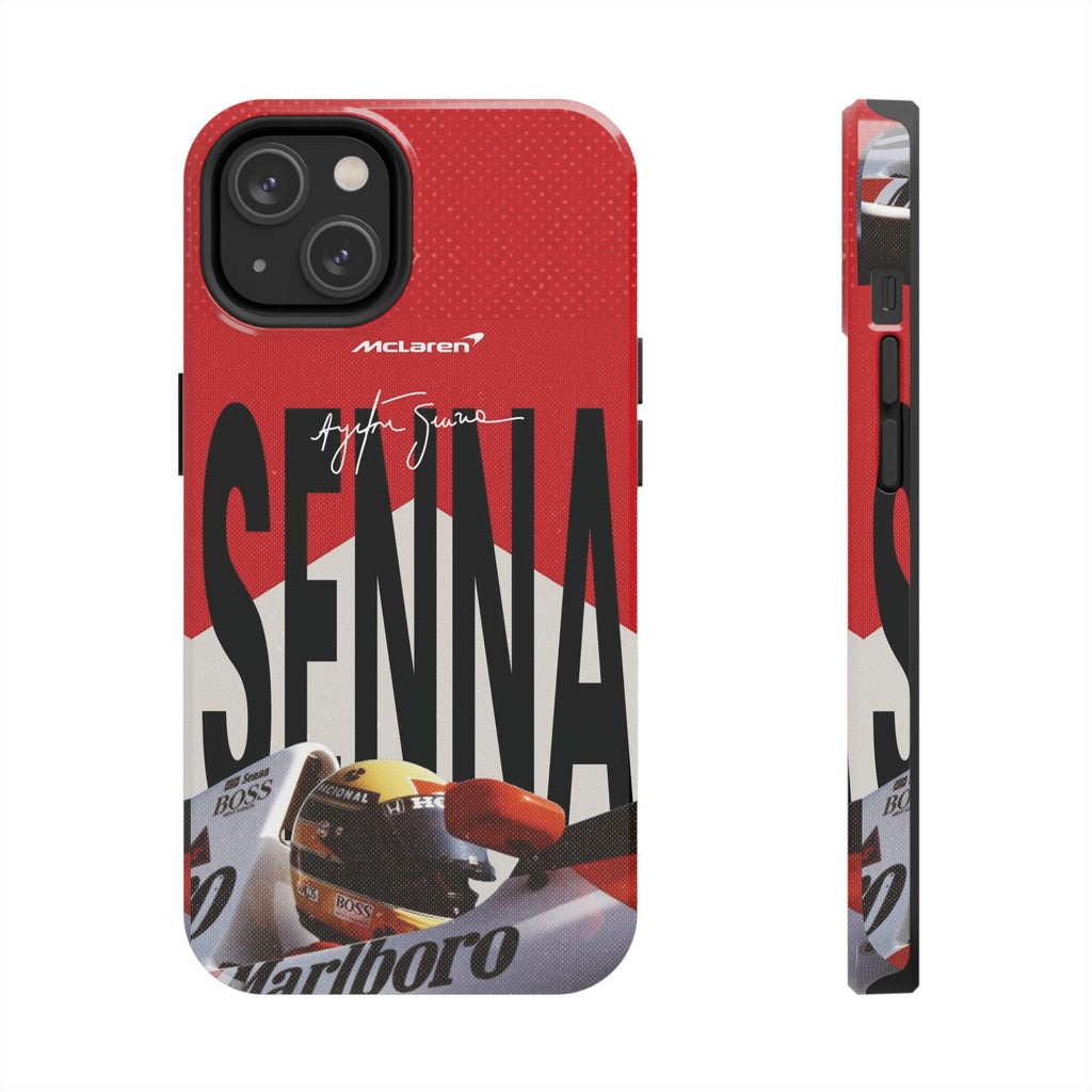 Ayrton Senna McLaren F1 Tough Phone Case | Formula 1 Racing Legend Phone Case