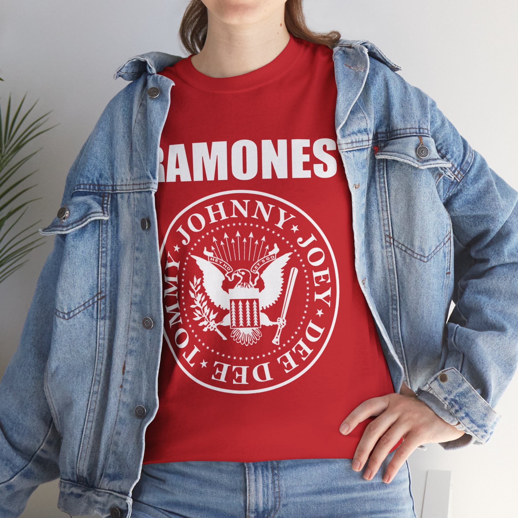 Unisex Ramones Inspired Punk Rock Band Vintage Tee | Joey Johnny Dee Dee Tommy Ramone Fan Shirt