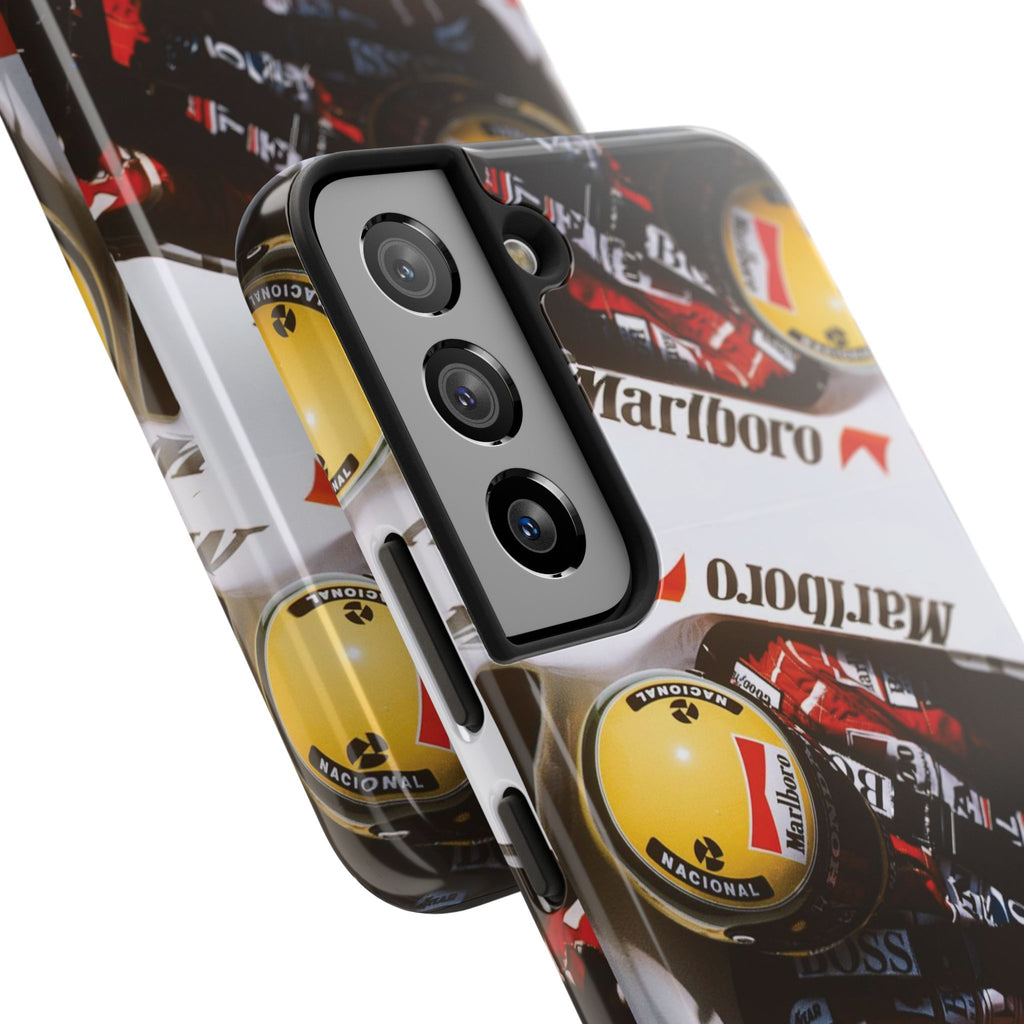 Ayrton Senna McLaren F1 Tough Phone Case | F1 Racing Legend Accessory