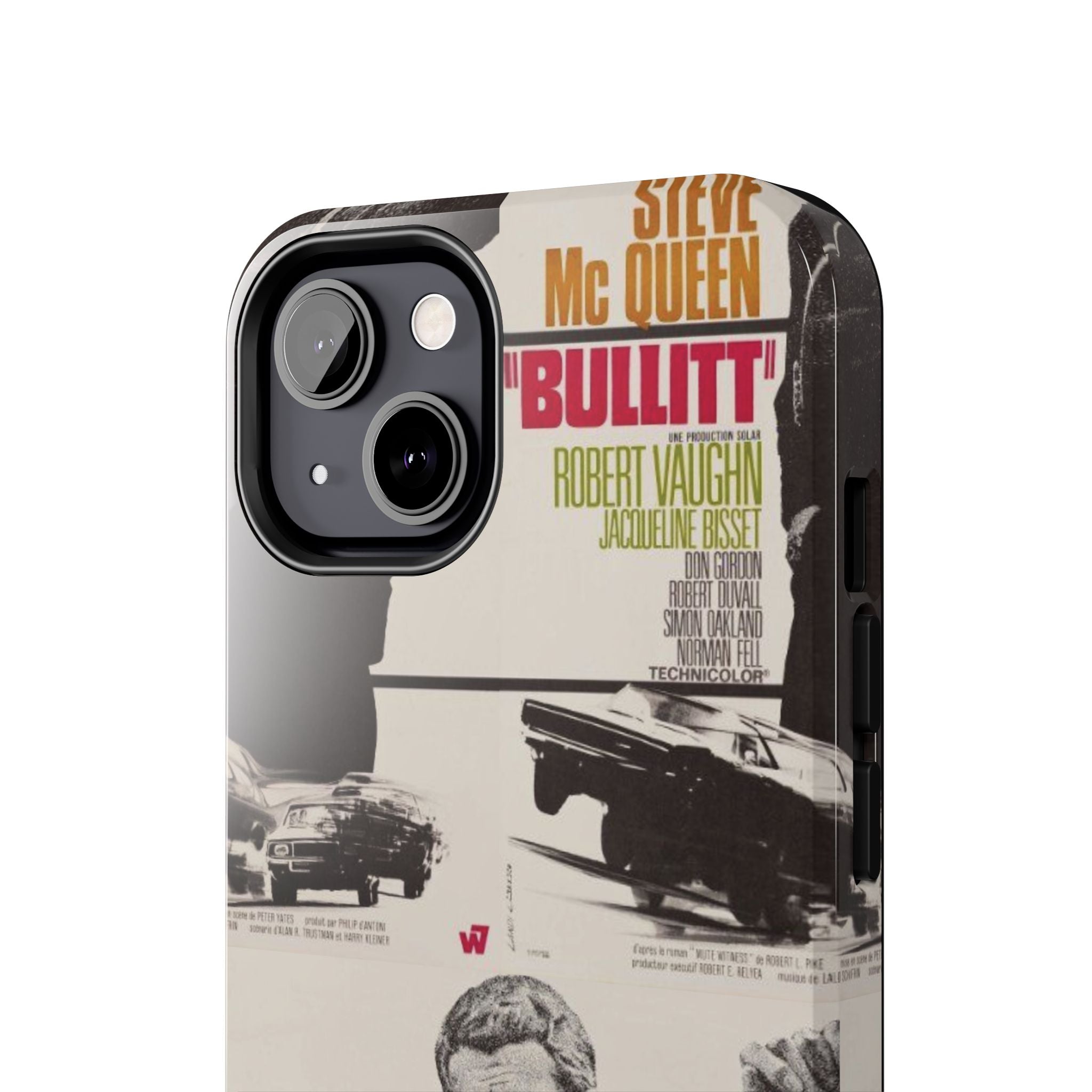 Steve McQueen Bullitt Movie Tough Phone Case | Classic Car Chase Film Phone Case