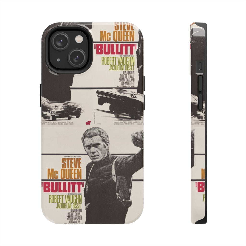 Steve McQueen Bullitt Movie Tough Phone Case | Classic Car Chase Film Phone Case