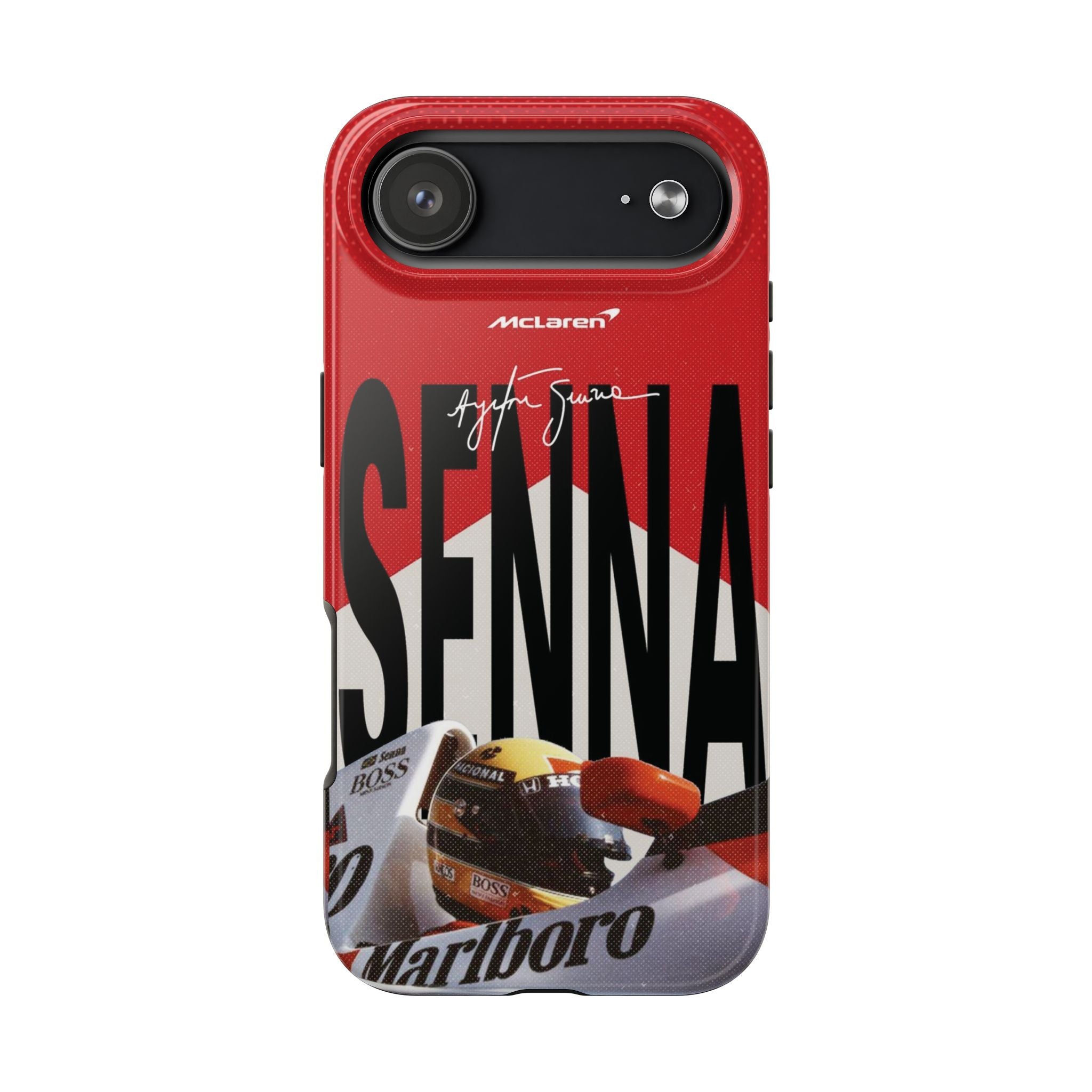 Ayrton Senna McLaren F1 Tough Phone Case | Formula 1 Racing Legend Phone Case