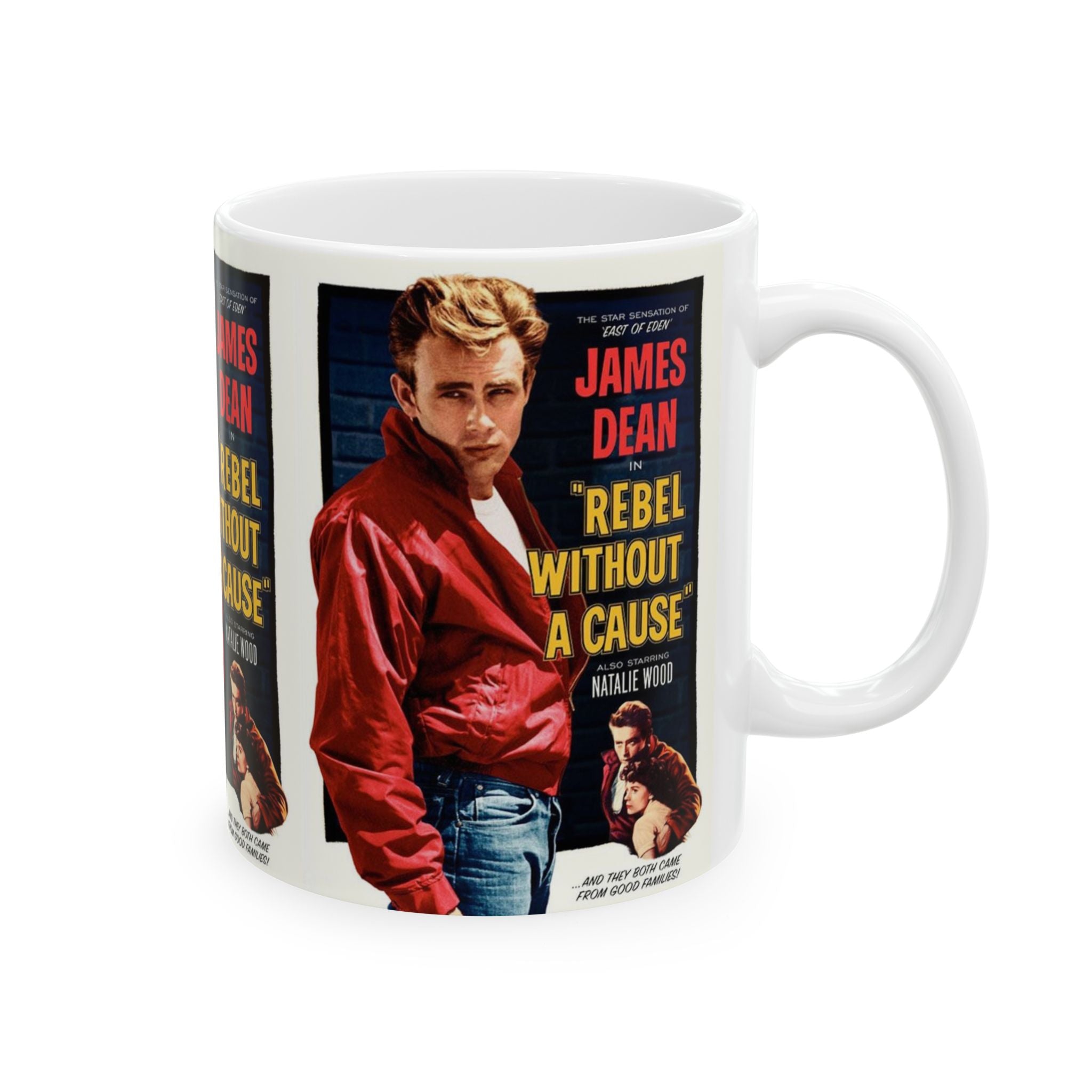 James Dean Rebel Without a Cause 11oz Coffee Mug | Vintage Film Poster