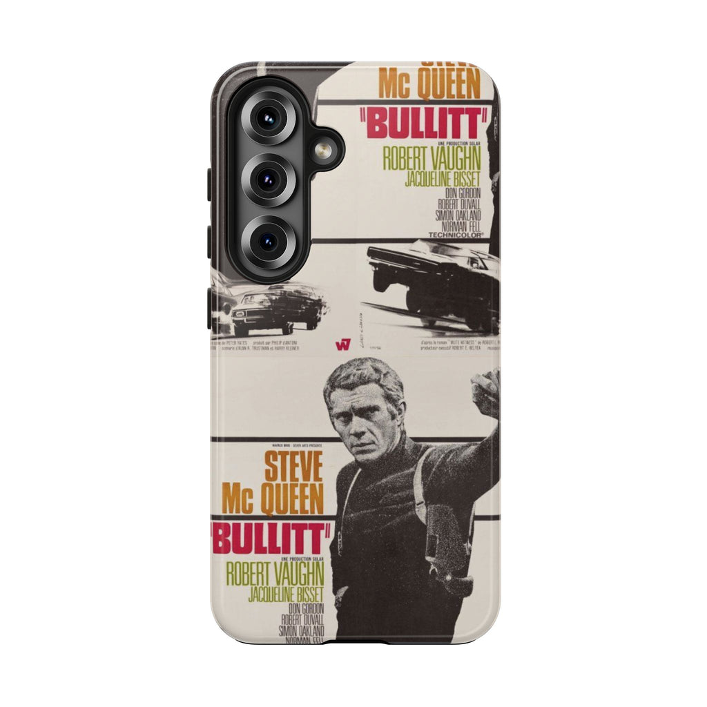 Steve McQueen Bullitt Movie Tough Phone Case | Classic Car Chase Film Phone Case