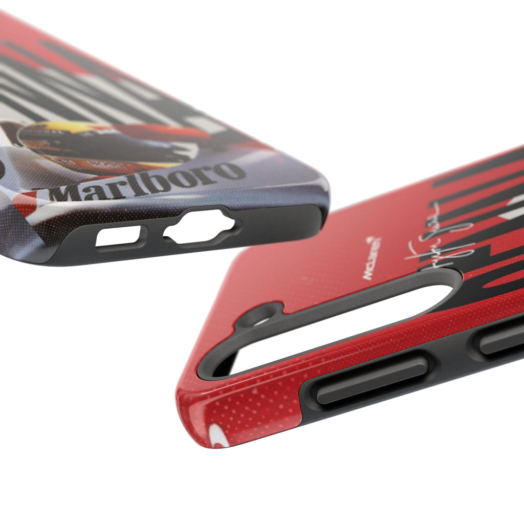 Ayrton Senna McLaren F1 Tough Phone Case | Formula 1 Racing Legend Phone Case