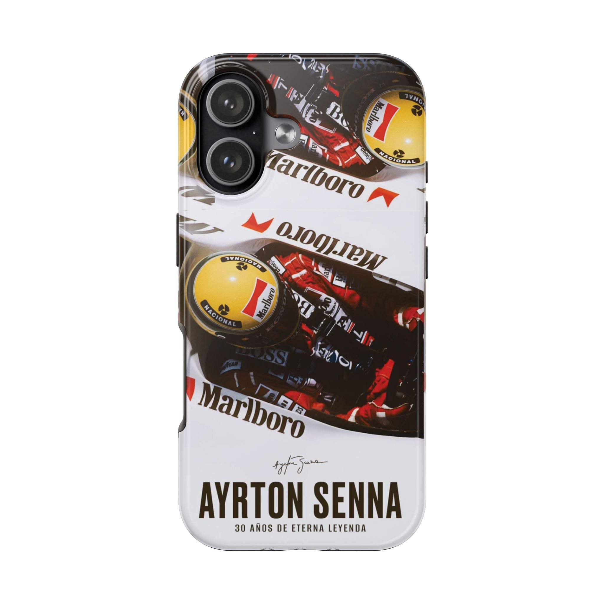 Ayrton Senna McLaren F1 Tough Phone Case | F1 Racing Legend Accessory
