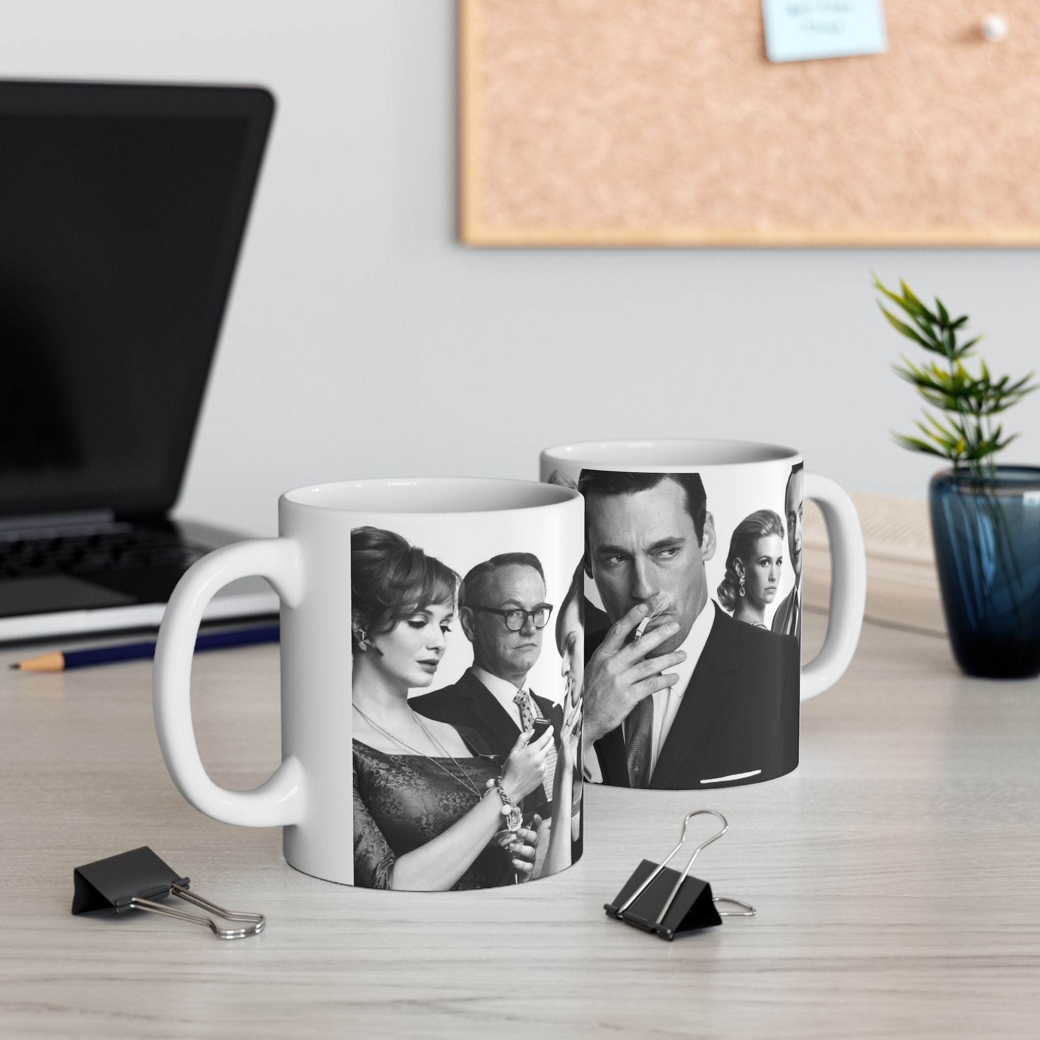 Mad Men Inspired 11oz Coffee Mug With Don Draper Aesthetic
