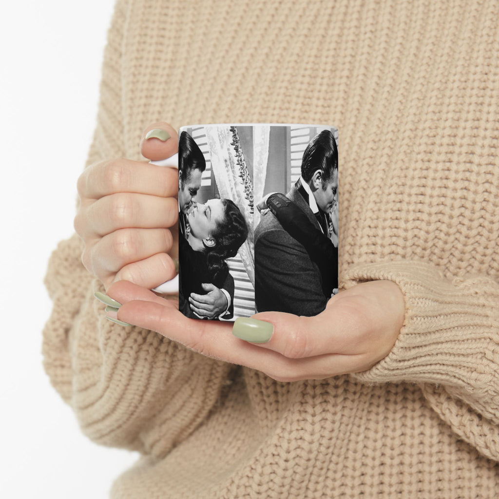 Gone With the Wind Vintage Movie 11oz Mug | Classic Black and White Cinema