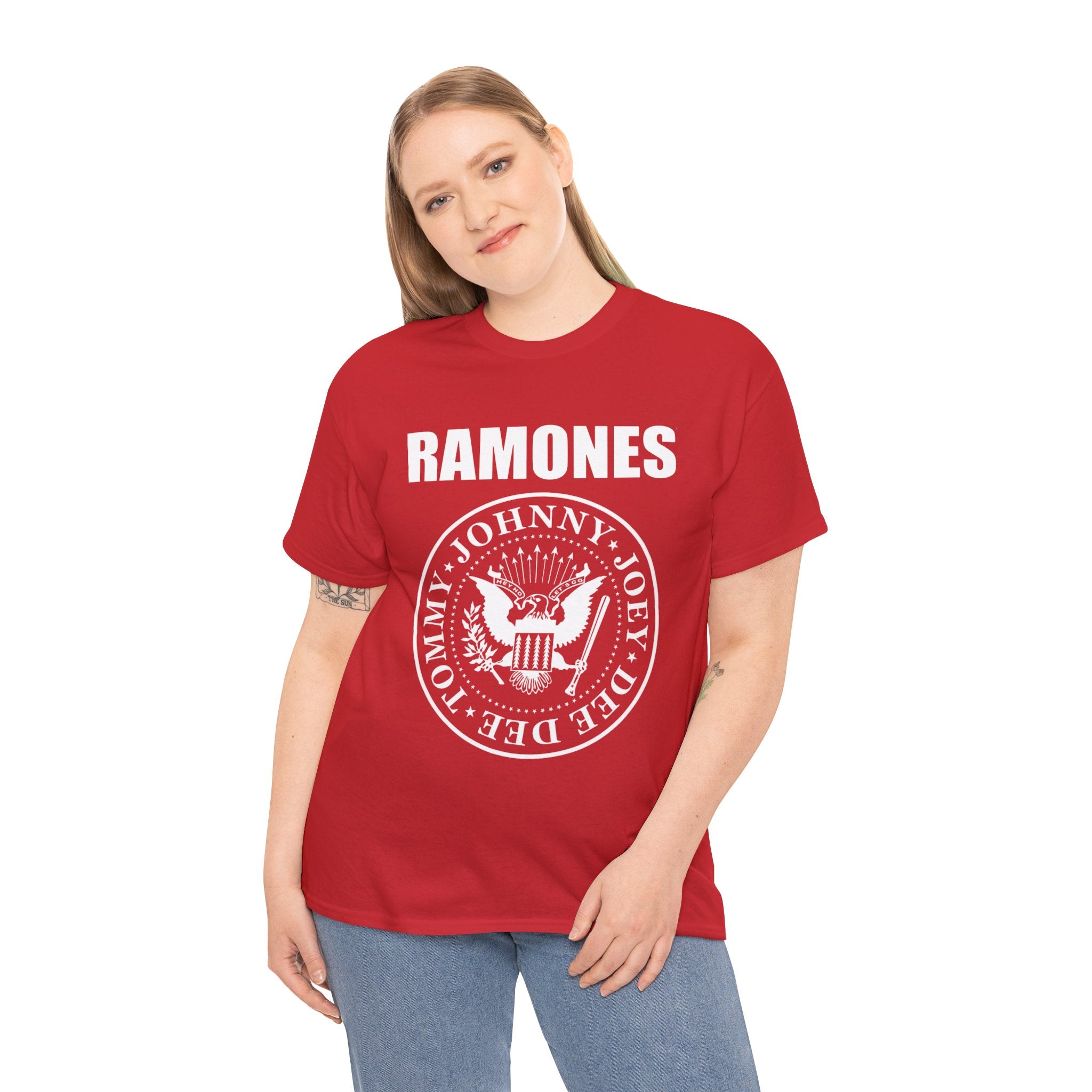 Unisex Ramones Inspired Punk Rock Band Vintage Tee | Joey Johnny Dee Dee Tommy Ramone Fan Shirt