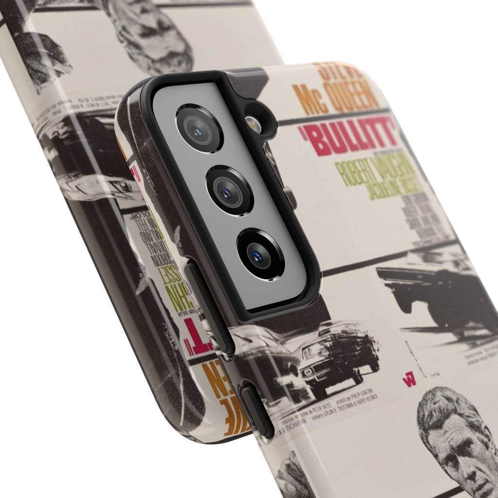 Steve McQueen Bullitt Movie Tough Phone Case | Classic Car Chase Film Phone Case