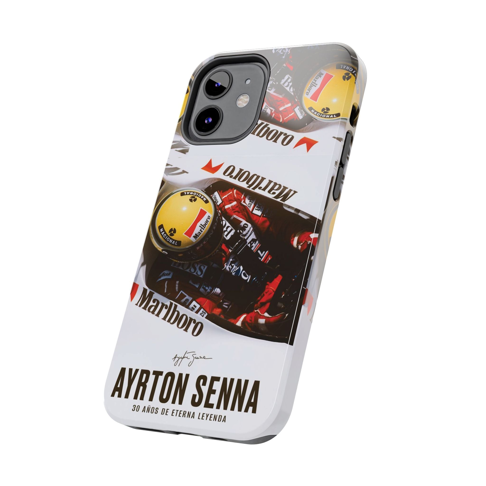 Ayrton Senna McLaren F1 Tough Phone Case | F1 Racing Legend Accessory
