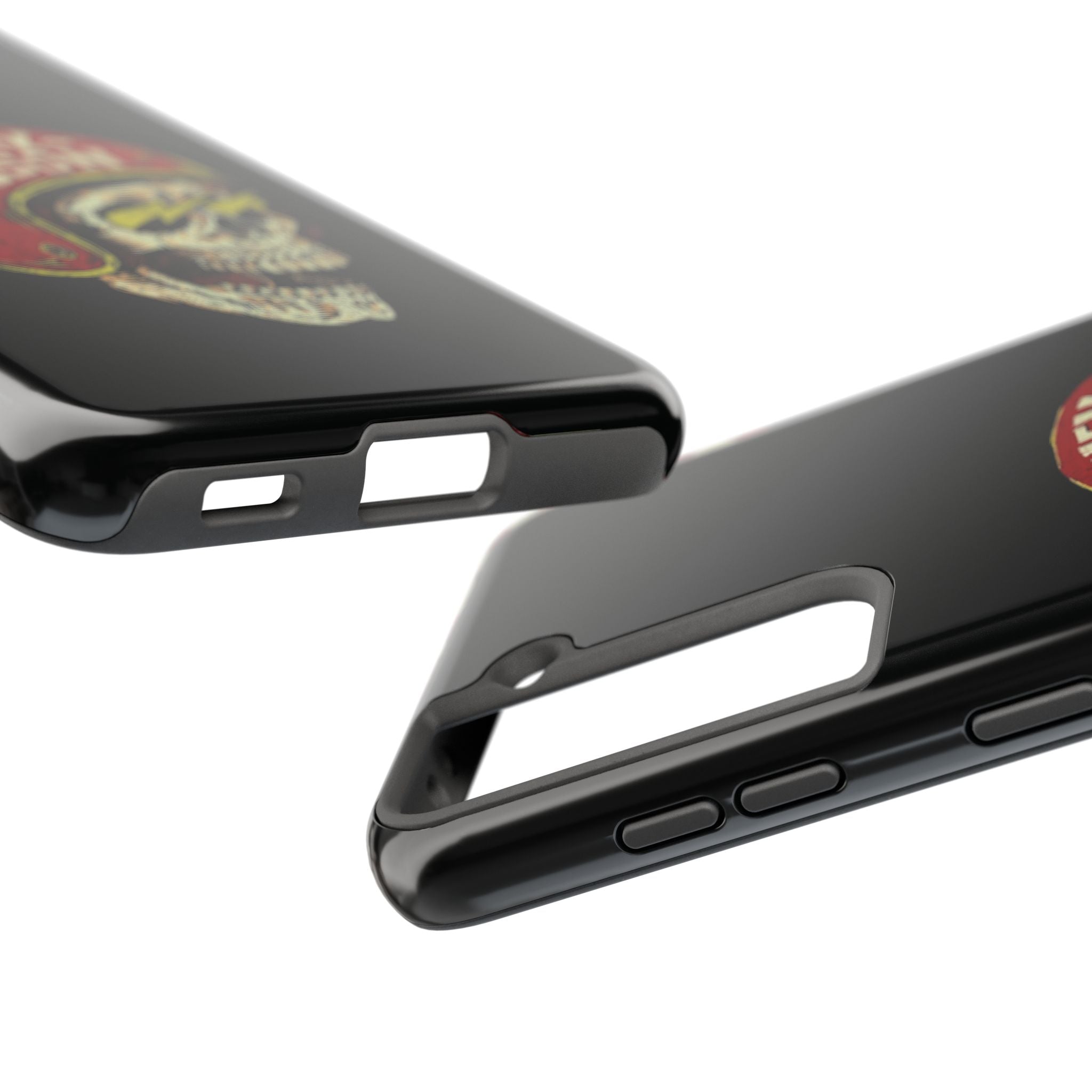 Skull Helmet Tough Phone Case | Vintage Motorcycle Biker Phone Case