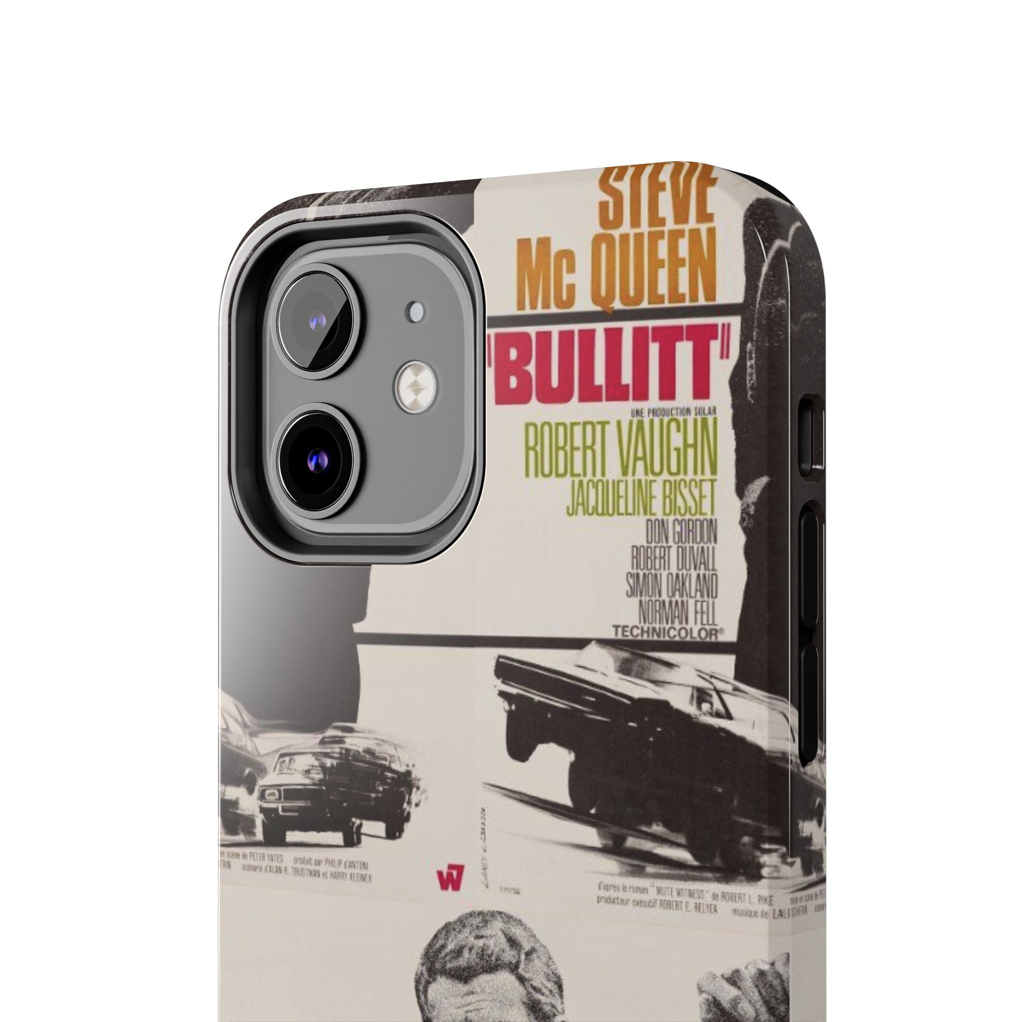 Steve McQueen Bullitt Movie Tough Phone Case | Classic Car Chase Film Phone Case