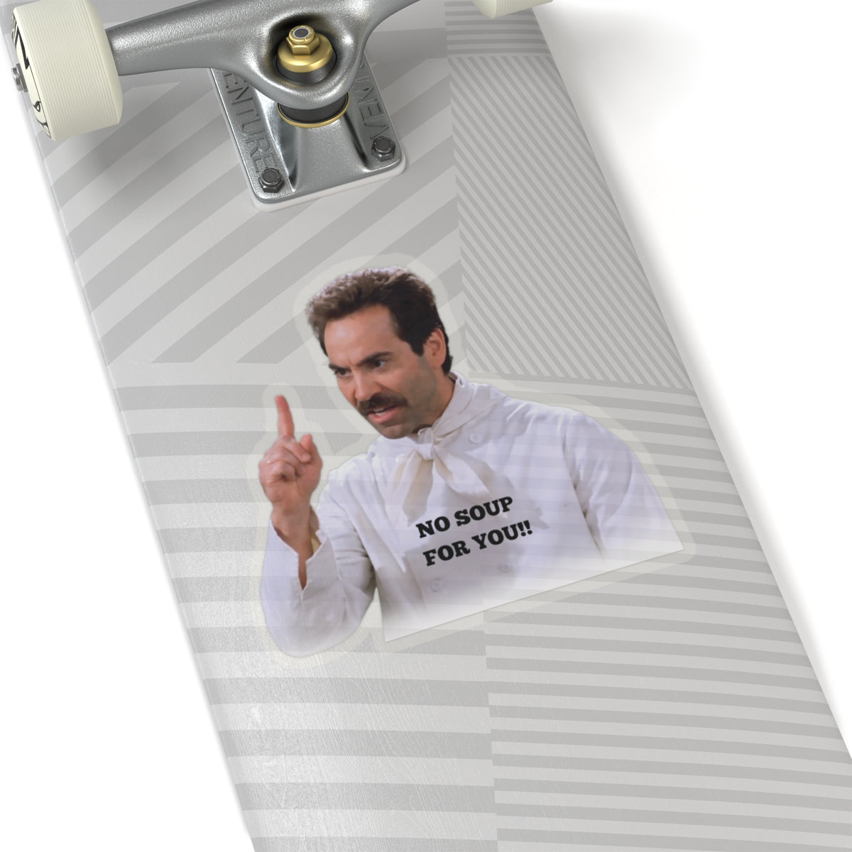 Seinfeld Soup N*zi No Soup For You Sticker | Funny Laptop Sticker (4 Sizes)