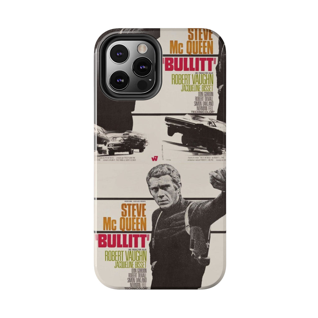 Steve McQueen Bullitt Movie Tough Phone Case | Classic Car Chase Film Phone Case